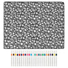 DIY Coloring Blanket with Markers