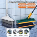 Gapzy V-shaped bristle head with rubber squeegee