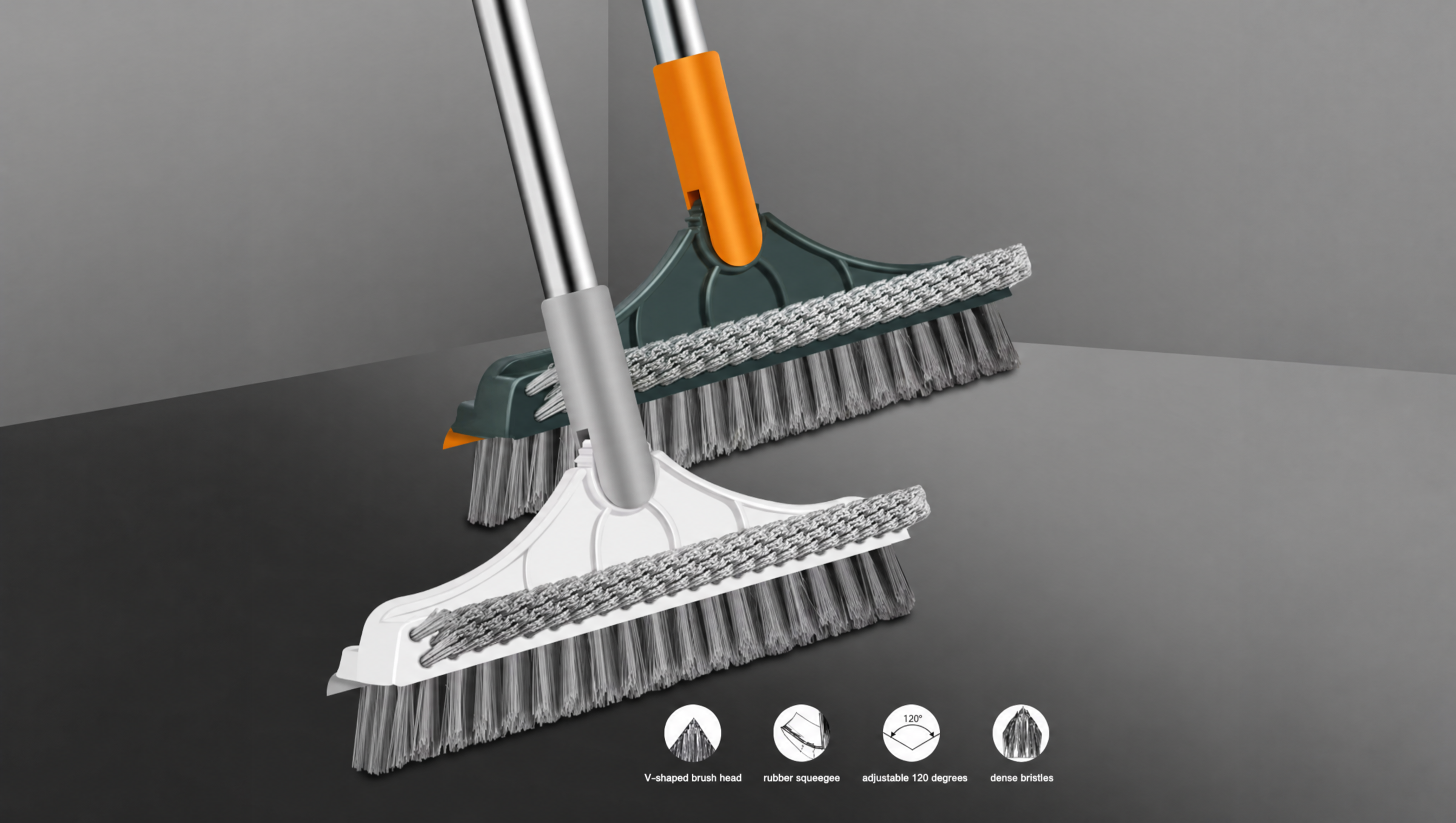 VirtNova Gapzy 180° Gap & Track Cleaning Brush